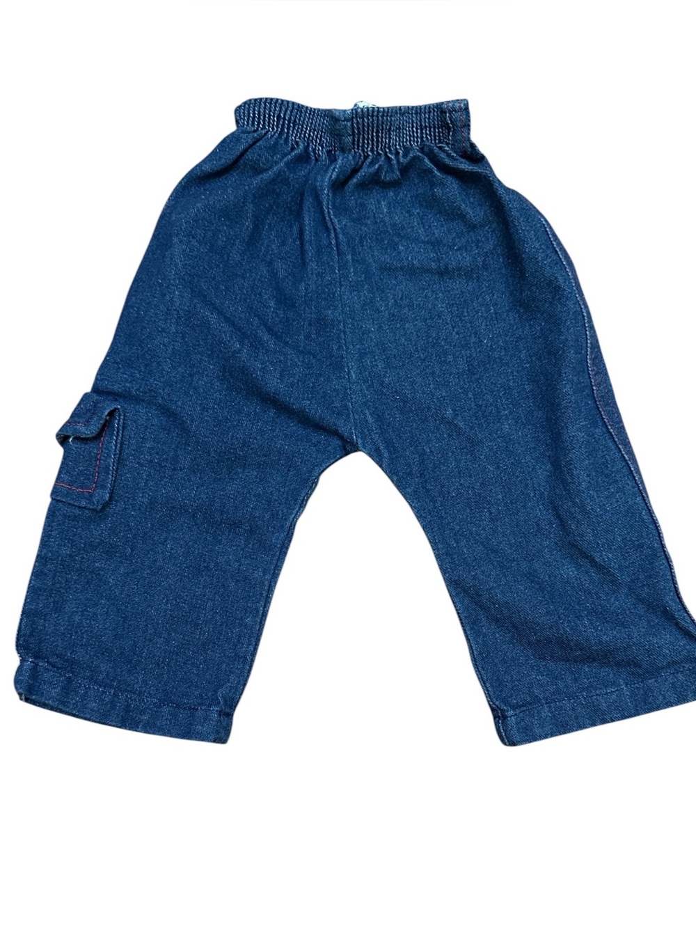 Vintage 80s 90s Boys Shirt and Pant Set Size 12 Mo Park Bench Kids - Picture 2 of 6